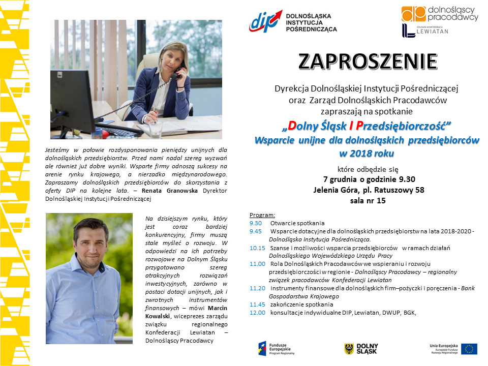 Zaproszenie Jelenia G&oacute;ra